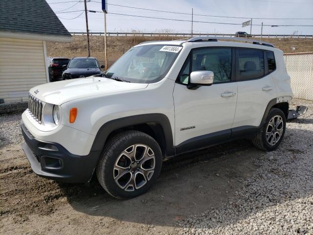 ZACCJBDT6GPD41711 - 2016 JEEP RENEGADE LIMITED WHITE photo 1