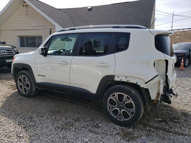 ZACCJBDT6GPD41711 - 2016 JEEP RENEGADE LIMITED WHITE photo 2