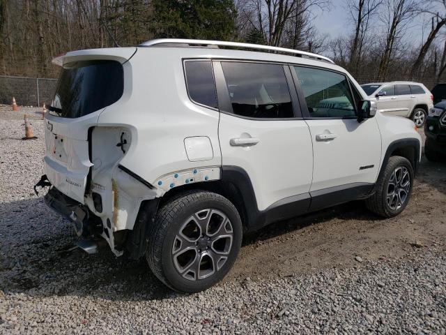 ZACCJBDT6GPD41711 - 2016 JEEP RENEGADE LIMITED WHITE photo 3