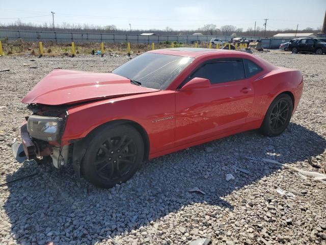 2G1FB1E38F9295997 - 2015 CHEVROLET CAMARO LS RED photo 1