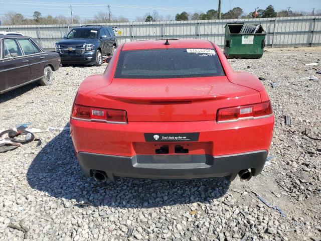 2G1FB1E38F9295997 - 2015 CHEVROLET CAMARO LS RED photo 6