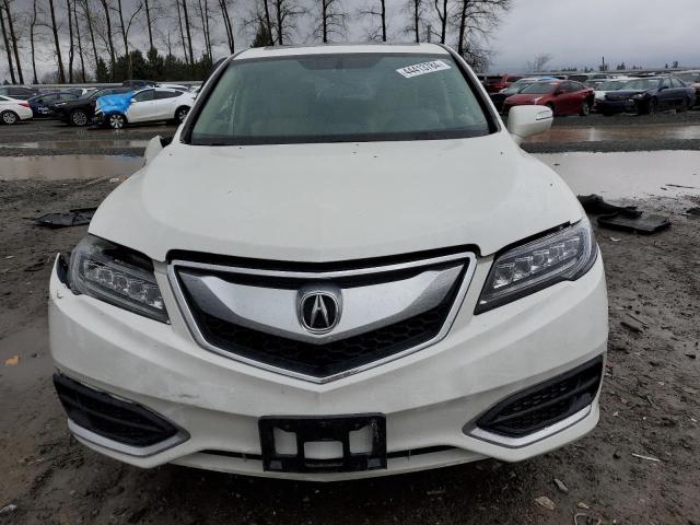 5J8TB4H31GL025724 - 2016 ACURA RDX WHITE photo 5