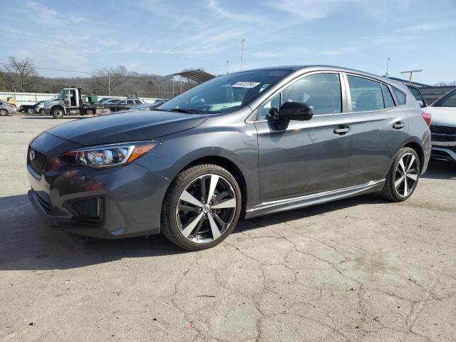 4S3GTAM61J3744670 - 2018 SUBARU IMPREZA SPORT GRAY photo 1