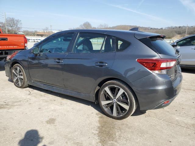 4S3GTAM61J3744670 - 2018 SUBARU IMPREZA SPORT GRAY photo 2