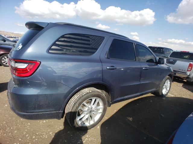 1C4RDJDG8MC664494 - 2021 DODGE DURANGO GT BLUE photo 3