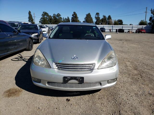 JTHBA30G345043789 - 2004 LEXUS ES 330 SILVER photo 5