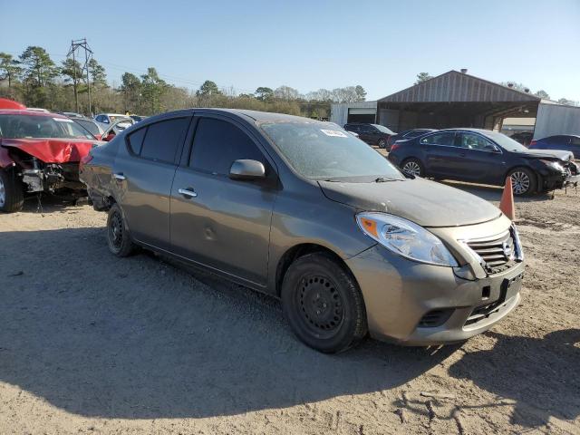 3N1CN7AP0DL860558 - 2013 NISSAN VERSA S GRAY photo 4