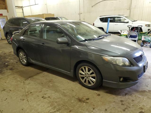 1NXBU40E19Z081902 - 2009 TOYOTA COROLLA BASE GRAY photo 4