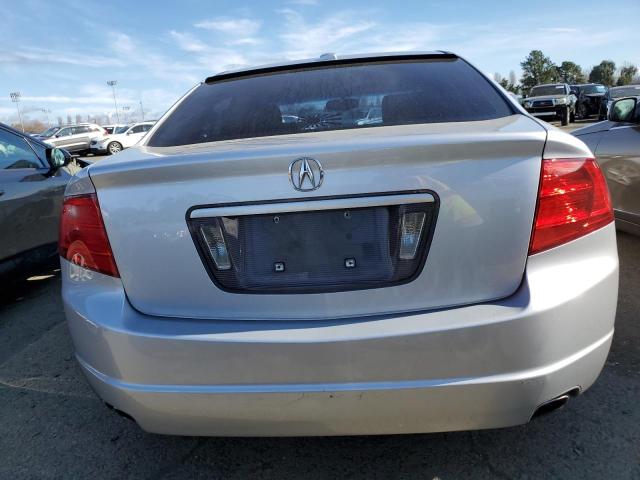 19UUA66205A082356 - 2005 ACURA TL SILVER photo 6