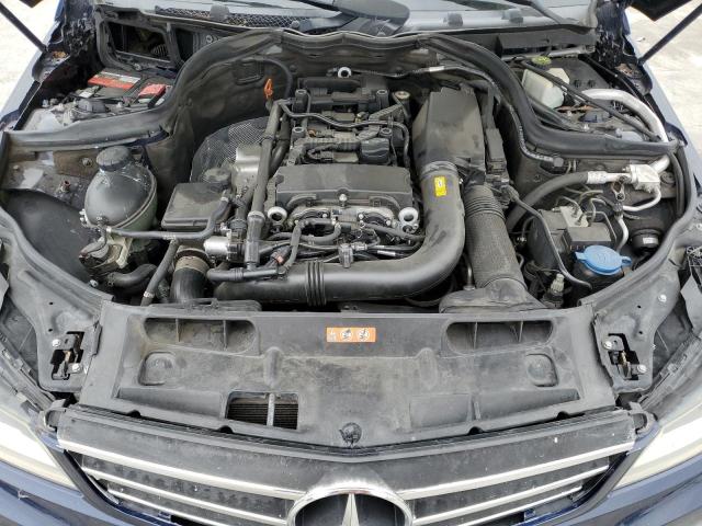 WDDGF4HB1CA645951 - 2012 MERCEDES-BENZ C 250 BLUE photo 11