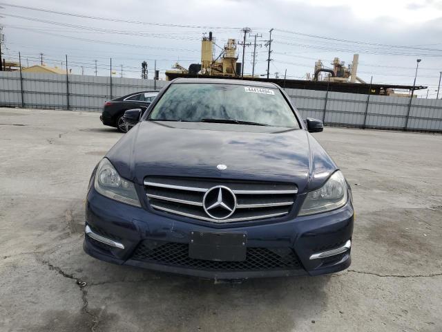 WDDGF4HB1CA645951 - 2012 MERCEDES-BENZ C 250 BLUE photo 5