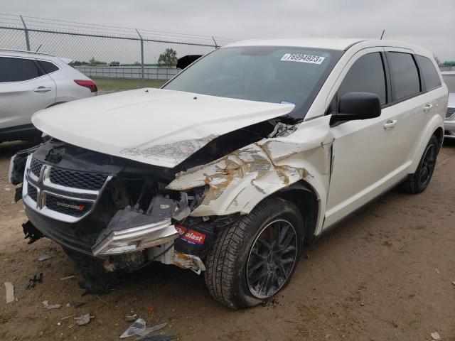 3C4PDCABXDT732987 - 2013 DODGE JOURNEY SE WHITE photo 1