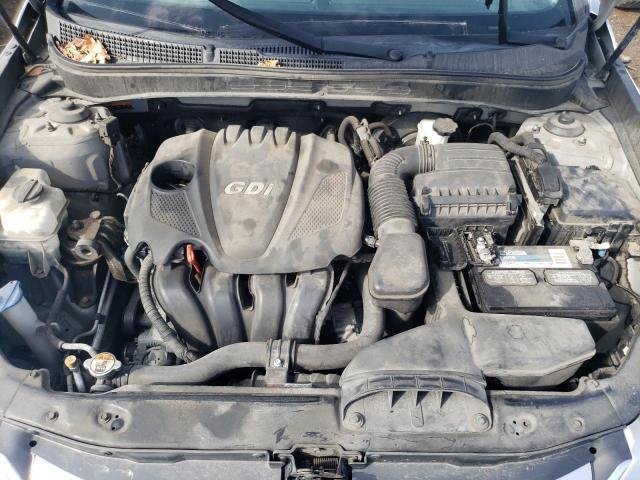 5NPEB4AC9EH833757 - 2014 HYUNDAI SONATA GLS SILVER photo 11