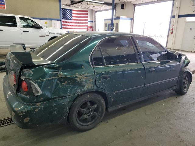 2HGEJ6674XH570388 - 1999 HONDA CIVIC LX GREEN photo 3