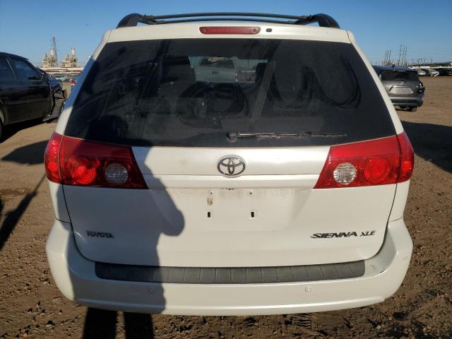 5TDZK22C49S233779 - 2009 TOYOTA SIENNA XLE WHITE photo 6