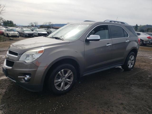 2GNFLGEK5C6159958 - 2012 CHEVROLET EQUINOX LTZ TAN photo 1