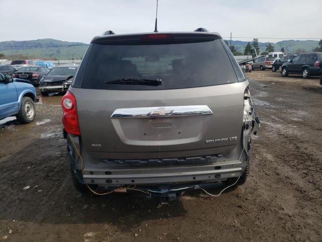 2GNFLGEK5C6159958 - 2012 CHEVROLET EQUINOX LTZ TAN photo 6