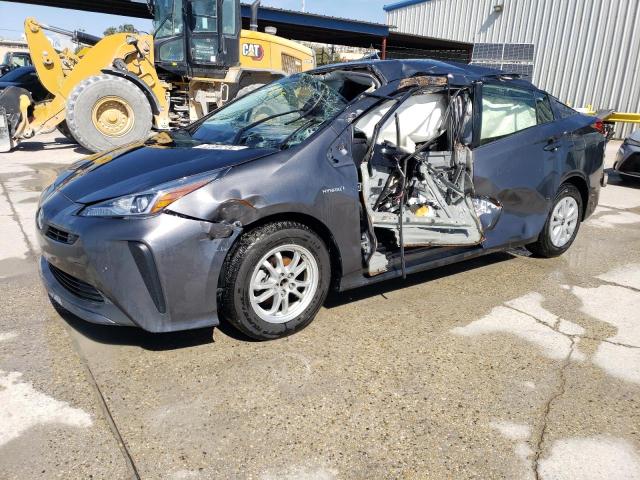 JTDKARFU3L3106837 - 2020 TOYOTA PRIUS L GRAY photo 1