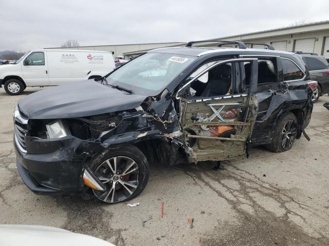 5TDJKRFH9GS237559 - 2016 TOYOTA HIGHLANDER XLE BLACK photo 1