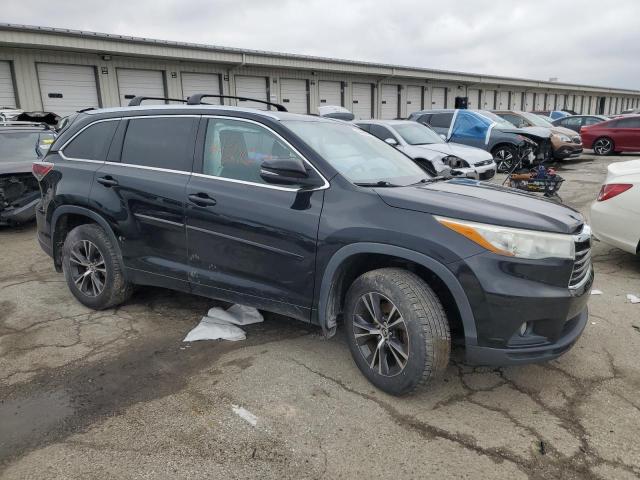5TDJKRFH9GS237559 - 2016 TOYOTA HIGHLANDER XLE BLACK photo 4