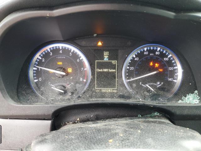 5TDJKRFH9GS237559 - 2016 TOYOTA HIGHLANDER XLE BLACK photo 9