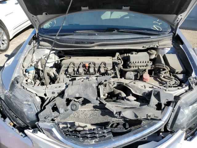 19XFB2F52EE035060 - 2014 HONDA CIVIC LX SILVER photo 11