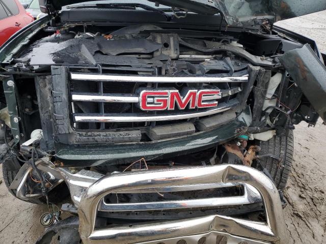 3GTP2VE73DG228877 - 2013 GMC SIERRA K1500 SLE GREEN photo 11