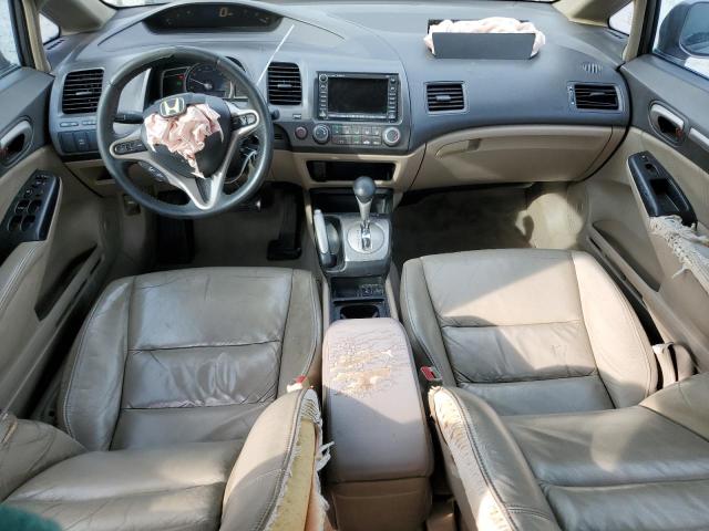 1HGFA16969L014016 - 2009 HONDA CIVIC EXL GRAY photo 8