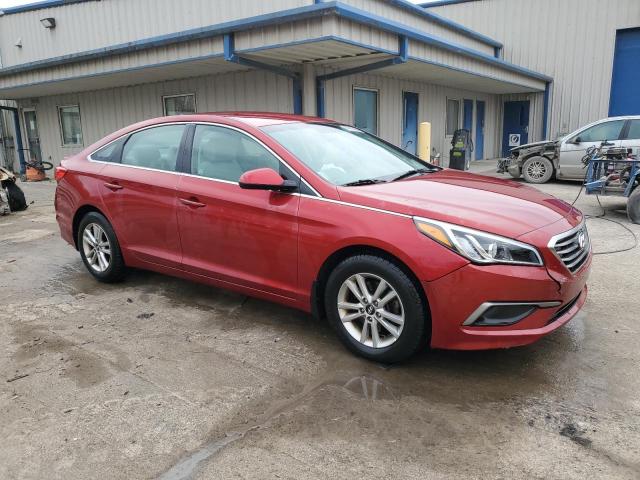 5NPE24AF7GH295007 - 2016 HYUNDAI SONATA SE RED photo 4