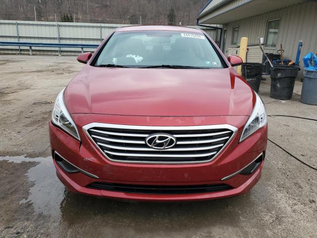 5NPE24AF7GH295007 - 2016 HYUNDAI SONATA SE RED photo 5