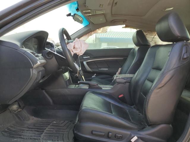 1HGCS22838A009353 - 2008 HONDA ACCORD EXL BLACK photo 7