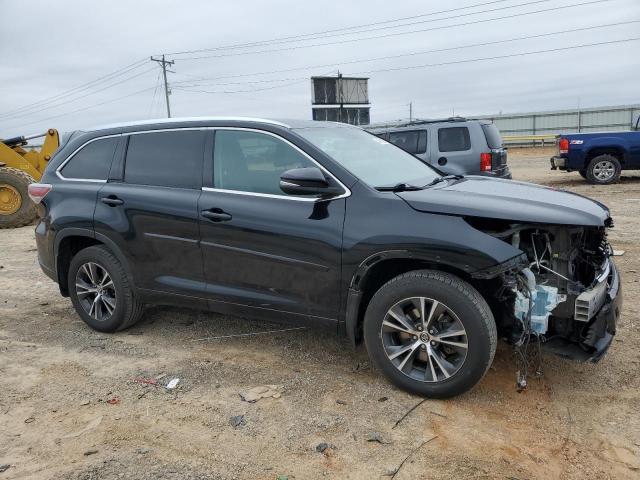 5TDJKRFH3GS332926 - 2016 TOYOTA HIGHLANDER XLE BLACK photo 4