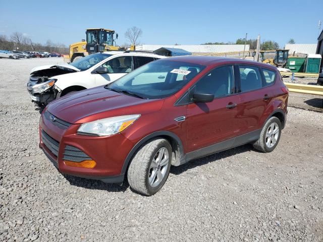 1FMCU0F75GUB87725 - 2016 FORD ESCAPE S RED photo 1