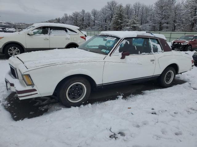 1Z37U8B494725 - 1978 CHEVROLET MONTECARLO WHITE photo 1
