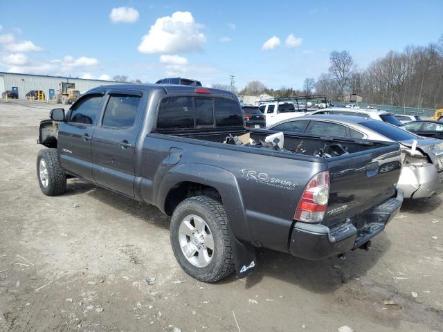 3TMMU4FN0FM078767 - 2015 TOYOTA TACOMA DOUBLE CAB LONG BED GRAY photo 2