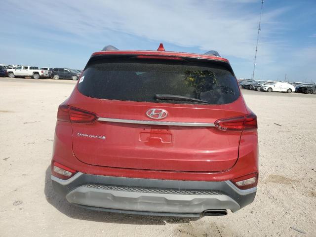 5NMS33AD7KH047869 - 2019 HYUNDAI SANTA FE SEL RED photo 6