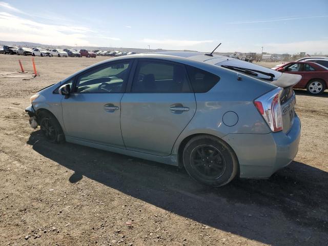 JTDKN3DUXC1597634 - 2012 TOYOTA PRIUS GREEN photo 2