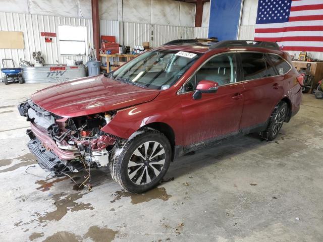 4S4BSENC1H3340881 - 2017 SUBARU OUTBACK 3.6R LIMITED MAROON photo 1