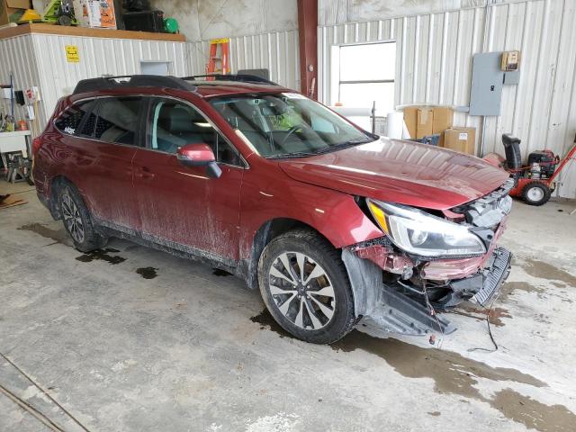 4S4BSENC1H3340881 - 2017 SUBARU OUTBACK 3.6R LIMITED MAROON photo 4