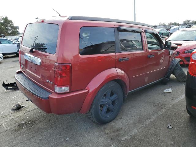 1D8GU58K08W101748 - 2008 DODGE NITRO SLT RED photo 3