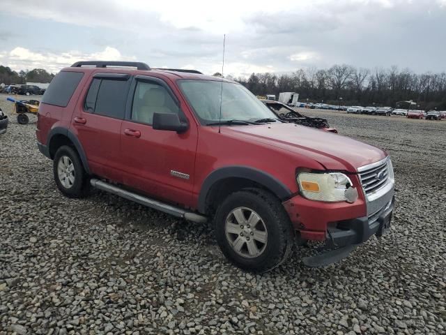 1FMEU63E17UB39489 - 2007 FORD EXPLORER XLT MAROON photo 4