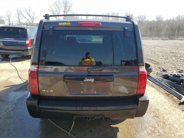 1J8HG48K66C168480 - 2006 JEEP COMMANDER 黑色 照片 6