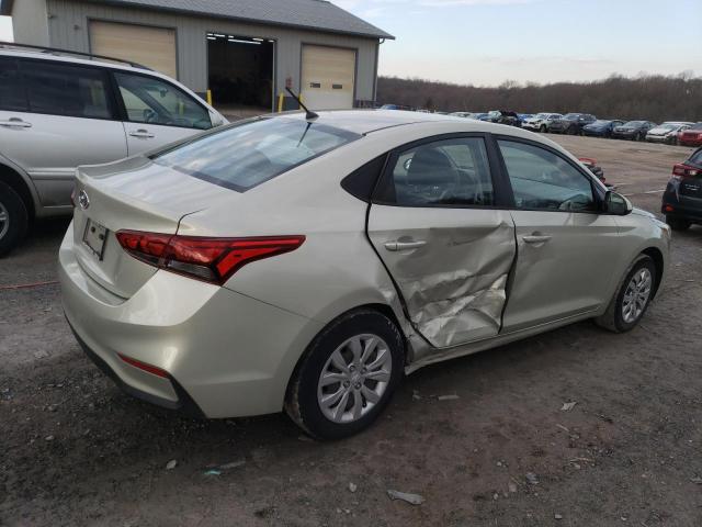 3KPC24A39KE064510 - 2019 HYUNDAI ACCENT SE TAN photo 3