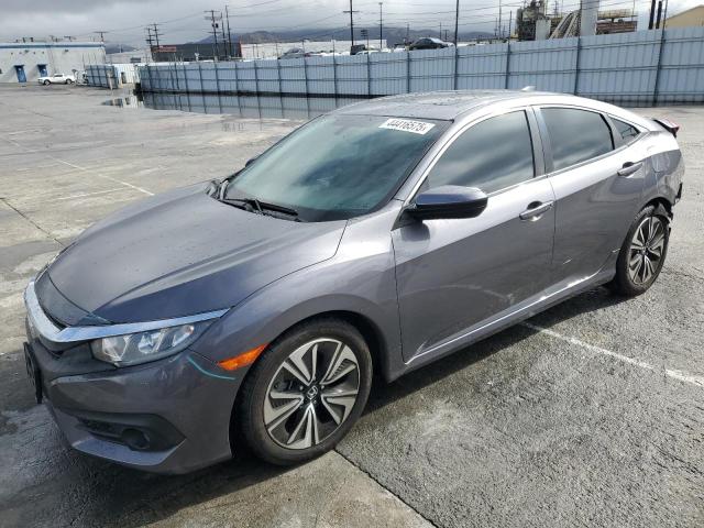 2HGFC1F74HH649353 - 2017 HONDA CIVIC EXL ნაცრისფერი ფოტო 1