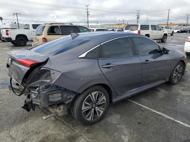 2HGFC1F74HH649353 - 2017 HONDA CIVIC EXL ნაცრისფერი ფოტო 3