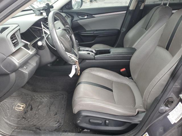 2HGFC1F74HH649353 - 2017 HONDA CIVIC EXL ნაცრისფერი ფოტო 7