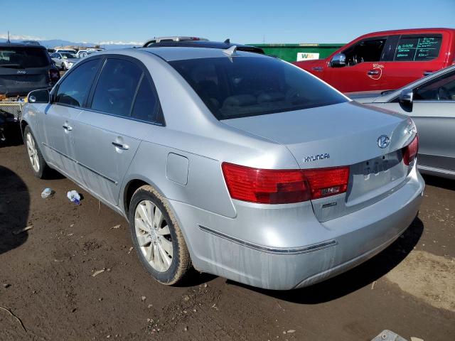 5NPEU46C79H445161 - 2009 HYUNDAI SONATA SE GRAY photo 2