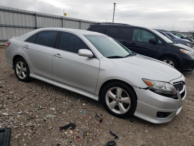 4T1BK3EK2AU099215 - 2010 TOYOTA CAMRY SE GRAY photo 4