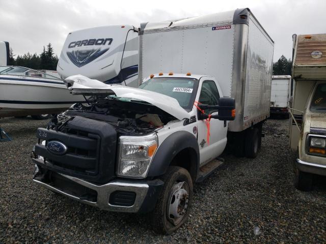 1FDUF5GT8GEC75525 - 2016 FORD F550 SUPER DUTY WHITE photo 1