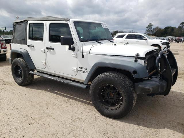 1C4BJWDG1DL545449 - 2013 JEEP WRANGLER U SPORT WHITE photo 4